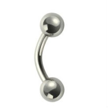 Acier chirurgical 316L avec anodisation Labret piercing